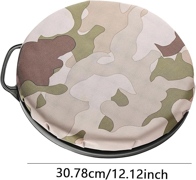 5 Gallon Bucket Seat Cushion Multifunctional for Sitting 360 Degree Swivel Seat Bucket Lid for Car Washing Gardening Camping