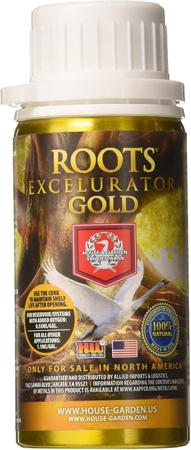 House &amp Garden Roots Excelurator Gold for Plant Cuttings and Seedling 100-ml