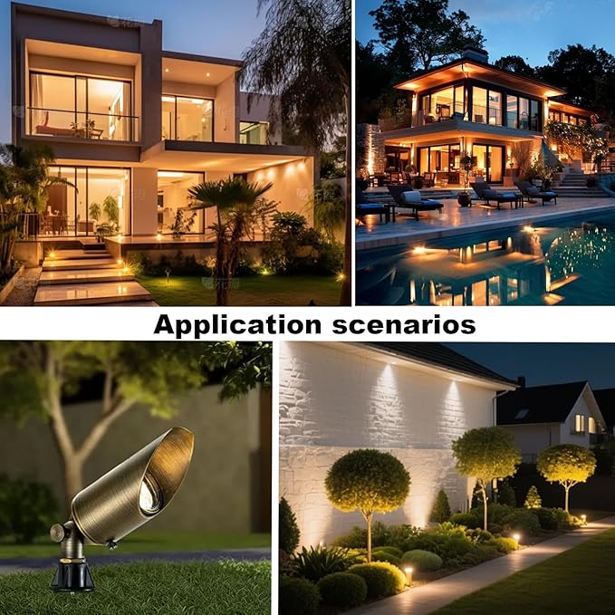 PAR36 LED Landscape Bulb 2700K Warm White 11W Spotlights Outdoor Waterproof 40° 12V Landscape Lights 900LM G53 Base for Yard Path Tree In-Ground Well Light 1 Pack