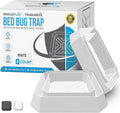 Bed Bug Trap — 8 Pack | TruGuard X Bed Bug Interceptors (White) | Eco Friendly Bed Bug Traps for Bed Legs | Reliable Insect Detector Interceptor and Monitor for Pest Control and Treatment