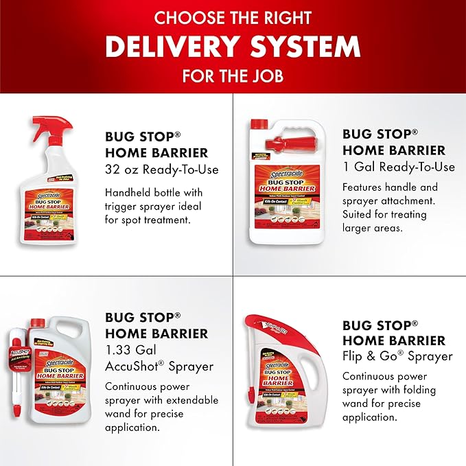 Spectracide Bug Stop Home Barrier 1-Gallon (4 Pack)