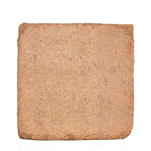 Home and Country Coco Coir Brick 50 Lbs Triple Washed Low EC Coconut Fiber Potting Soil Alternative for Indoor Plants Gardening Essentials and Mulch Compost Base