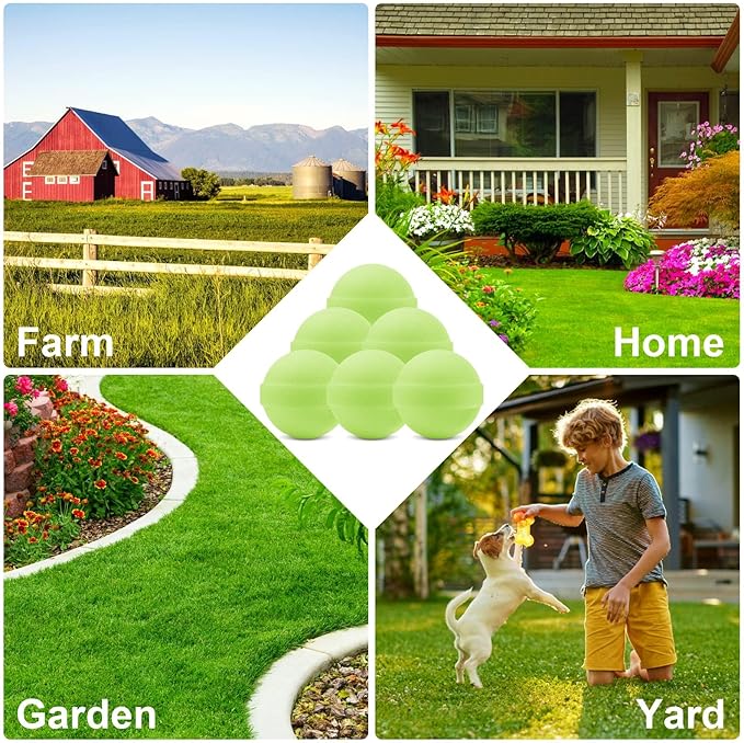 25 Pack Snake Be Gone for Yard Powerful Pet SafeMoth Balls for Lawn Garden Camping Fishing Home to Repels Snakes and Other Pests