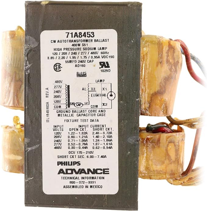 Philips 400w 120/208/240/277/480v S51/MI69 CWA