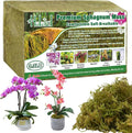 Halatool 3.3LB Green Forest Natural Sphagnum Moss for Plants - Fluffy Orchid Moss for Repotting Dried Plant Moss for Indoor &amp Outdoor Potted Plants