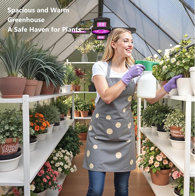 Green House for Outside Greenhouse for Outdoor Walk-in Garden Greenhouses Heavy Duty Polycarbonate Greenhouse Backyard Green Houses (6x12)
