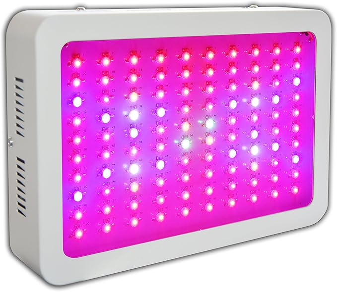 300W LED Grow Light Full Spectrum for Hydroponic Indoor Plants Growing Veg and Flower