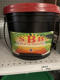 SB Super Nutrients Plant Food Large Container with Handle Black and Red