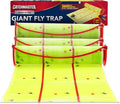 Catchmaster Giant Fly Glue Trap 3-Pack 30 Feet Each Adhesive Fly Traps Outdoor Sticky Bug Catcher Bulk Flying Insect Paper Roll Pest Control for Garage Barn Greenhouse &amp Garbage Room