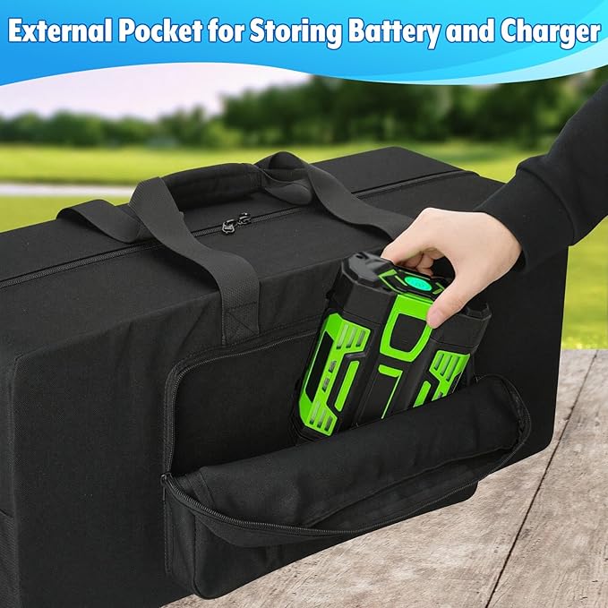 Cordless Leaf Blower Storage Bag Electric Leaf Blower Carry Bag Powered Handheld Blowers Carrying Case Heavy Duty Storage Tote for Cordless Blowers Case Only