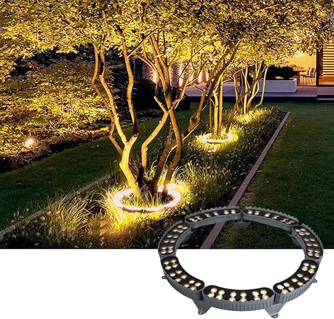 Outdoor Landscape SpotlightsGarden Landscape Lights RGB Landscape Garden Tree Lighting Outdoor LED Surrounding (White 6PCS)
