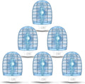 6 Packs Bug Zapper Indoor Fly Traps for Indoors Insect Traps for Home Mosquito Killer for Kids &amp Pets Home Kitchen Bedroom Baby Room Office-4