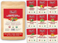 The Harvest Company Organic Pizza Garden Seed Collection – USDA &amp CCOF Certified Organic Non-GMO Open-Pollinated Seeds for Indoor &amp Outdoor Gardening 195 Seeds Total