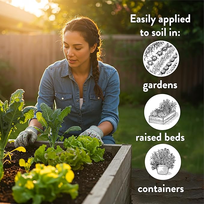 Down To Earth All Natural Fertilizers Organic Acid Mix - Plant Food for Blueberries Raspberries Azaleas and Rhododendrons 4-3-6 25 lb