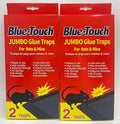 Blue-Touch Great Large Mouse Glue Traps Professional Mouse Glue Boards for Rats Mice Snakes and Pests. Jumbo Size 5.4 X 10.7 X 1 7 Packs - 14 Traps