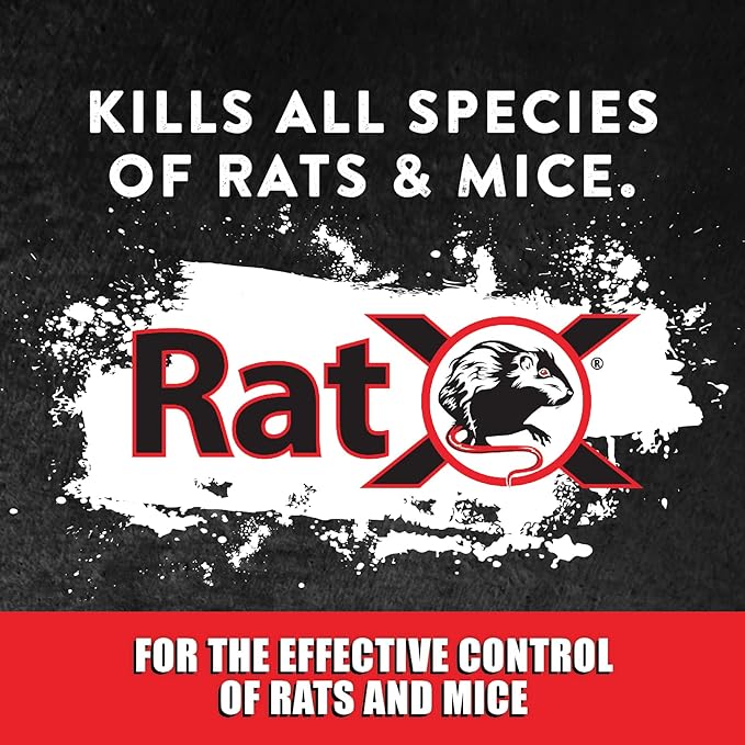 EcoClear Products 620102 RatX All-Natural Non-Toxic Humane Rat and Mouse Killer Pellets 3 lb. Bag