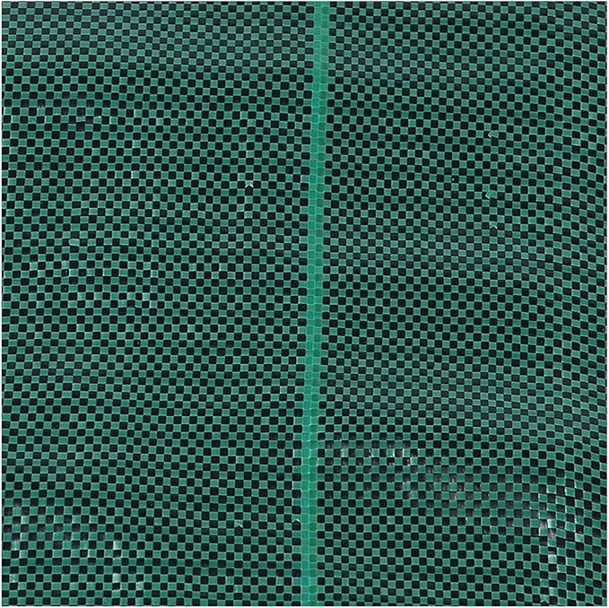 Driveway Fabric Weed Barrier Landscape Fabric Weed Control Film Ground Cover Barrier Fabric Membrane for Garden Flower Beds(1.52x15m/5x50ft)