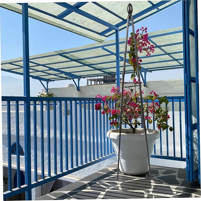 Flower Support Plant Climbing Frame Potted Plant Flower Support Garden Trellis Decorative