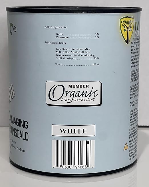 IV Organic White Wash Plant Guard 1 Gallon (White)