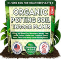 Organic Potting Soil for Indoor Plants. Boost House Plant Growth for Monstera Fiddle Leaf Money Tree Pothos Snake Plant Aroid Flowers Herbs Veggies &amp More Smart Grower 3 LB Ready to Plan