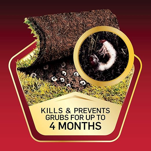 Scotts GrubEx1 Season Long Grub Killer - Kills and Prevents for Up to 4 Months Treats 10000 sq. ft. (2-Pack)