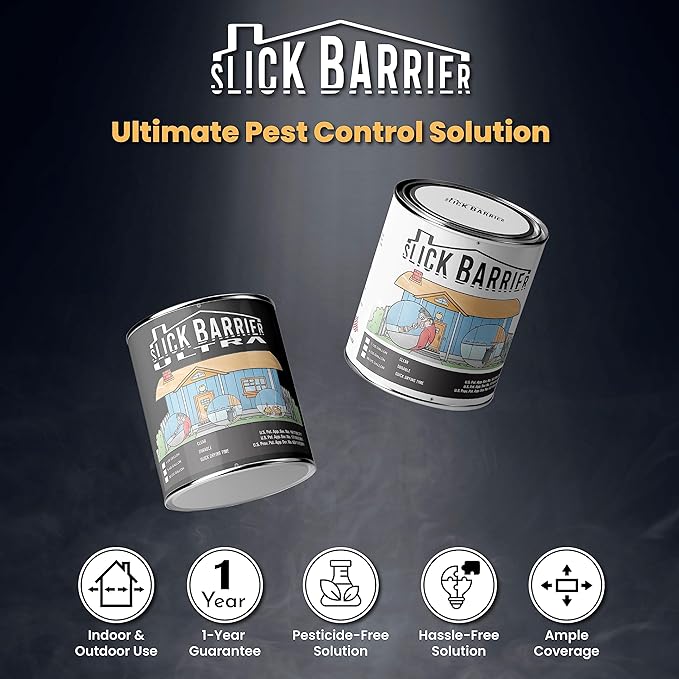 Home Kit - Ultimate Pest Control Solution for Crawling Insects Rodents &amp Squirrels - Water-Based &amp Solvent-Based Coatings - Durable &amp Long-Lasting - Easy Application - Ample Coverage