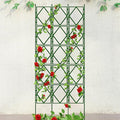 Decorative Garden Trellis for Climbing Roses &amp Vines - Outdoor Plant Support for Potted Plants Patio Lawn and Yards - Easy Assembly &amp Demolish(W60xH90CM(2.0x3.0FT))