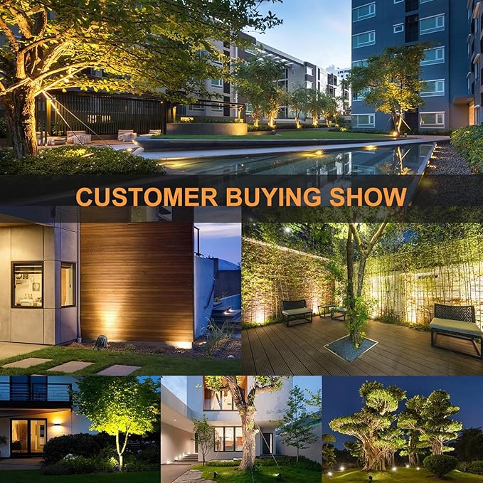 Outdoor Spotlight - LED Landscape Decorative Lights 220V Spotlight Led Beam Light IP67 Waterproof Garden Villa Landscape Tree Floodlight Rotation Spotlights(Blue Light9W)