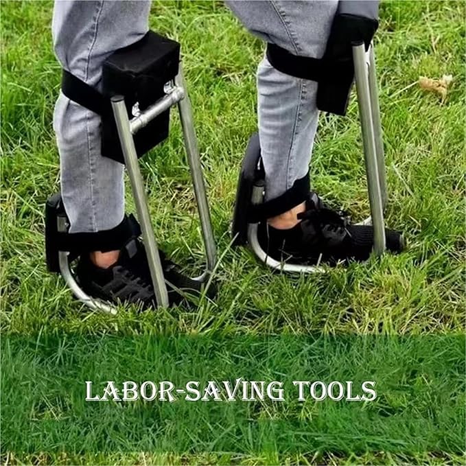Garden Kneeler Seat Gardening Knee Seat Protecting Knees Portable Kneeling Stool Wearable Foam Pad Mat Labor-Saving Tools for Farm Work(Color 1-Style 2)