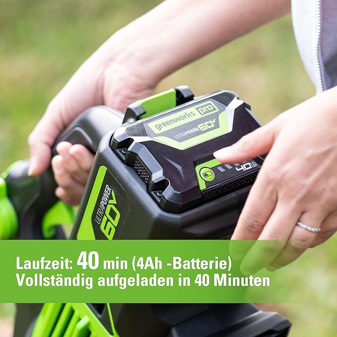 Greenworks Pro Bare Tool 60-Volt Max Lithium Ion 610-CFM GEN2 Brushless Cordless Electric Leaf Blower Battery and Charger Not Included
