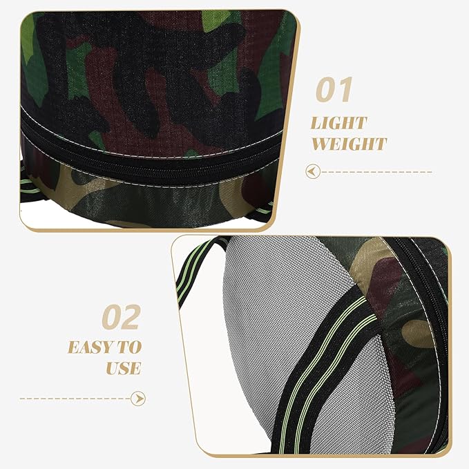 Uonlytech Portable Small Garden Stool 18cm High Lightweight Foam Farming Seat with Camouflage Surface for Gardening Fishing Hiking and Outdoor Travel Random Color