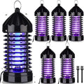 Qualirey 6 Pcs Mosquito Killer Electric Mosquito Killer Electric 220V Insect Fly Trap Zapper for Patio Bug Insect Zappers Fly Trap for Home Garden Patio Backyard