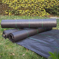 GeotextileWeed Barrier Landscape FabricHeavy Duty Geotextile Landscape FabricGround CoverPP Woven Garden Ground Cover Gardening MatGarden Weed Barrier Fabric (Size : 1x100m/3.3x328ft)