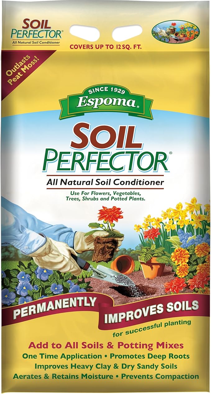 Espoma Soil Perfector Permanently Improves All Soils. A Simple One Time Application Prevents Compaction and Promotes Plant Root Growth. 30 lb. Bag ~ Pack of One