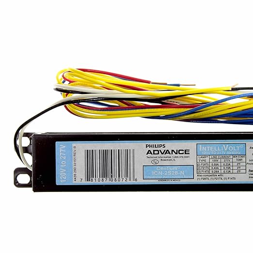 Philips ICN-2S28-N Centium Electronic Ballast 120/277V F28T5 2 Lamp