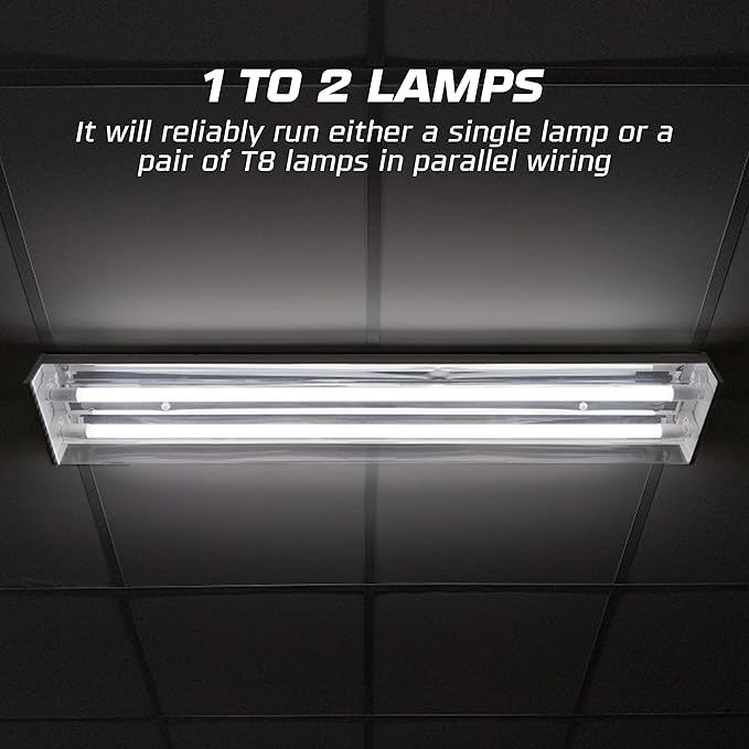 10 Pack - Replacement for ICN-4P32-SC 3 &amp 4 Lamp T8 Fluorescent Electronic Ballast - 120-277 Volt - Instant Start - UL Approved