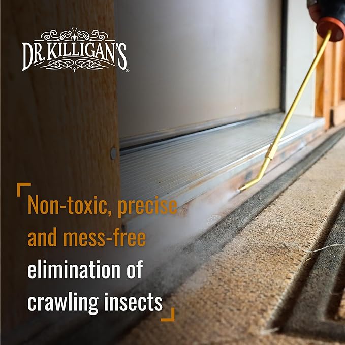 Dr. Killigan's The Insect Buster - Bulb Duster Sprayer Applicator Dispenser for Diatomaceous Earth and Other Powders - Effective Dust Application Tool - Large (14oz)