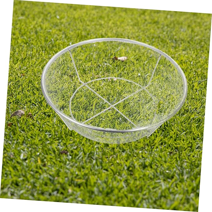 Rice Washing Sieve Strainer Fine Mesh Sifting Basket for Soil Sand and Grains Diameter Hole Durable Garden Tool for Efficient Screening and Sifting