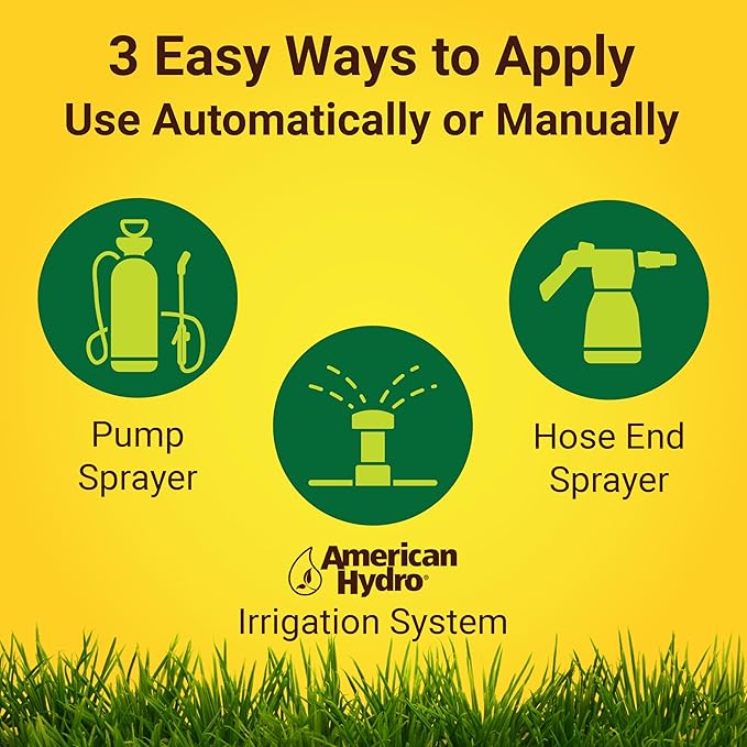 NatureShield Insect and Pest Repellent Outdoor Bug Repellent for Patio and Lawn Use with Irrigation Feeder System Pump or Hose End Sprayer 64 Oz