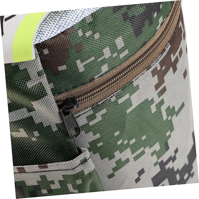 Portable Lightweight Gardening Stool with 25cm Height and Side Pocket Small Foam Outdoor Workseat for Farming Planting and Camping Use Random Style