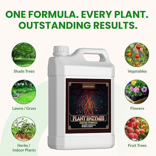 Humboldts Secret Plant Enzymes | 7000 Active Units per mL | Root &amp Soil Enzyme Additive for Hydroponic and Aeroponic Systems | Boosts Growth and Root Strength for Maximum Nutrient Uptake | 16 Oun