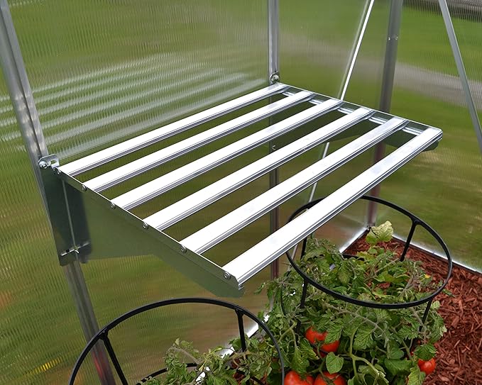 Palram - Canopia Heavy Duty Greenhouse Shelf Bundle (4 piece)