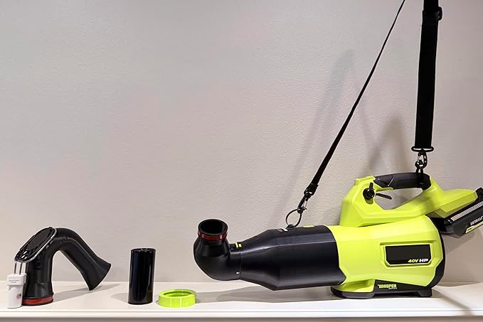 ArloCatcher Car Drying Nozzle Attachment for RYOBI 40V 800CFM RY40HPLB01 Leaf Blower Compatible with ArloCatcher 2-Story High Gutter Cleaning Kit