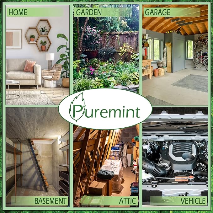 Puremint Insect &amp Pest Control Powerful &amp Natural 5% Peppermint Oil Spray for Ants Spiders Bed Bugs Dust Mites Roaches and More - Indoor and Outdoor Use 128 fl oz Gallon