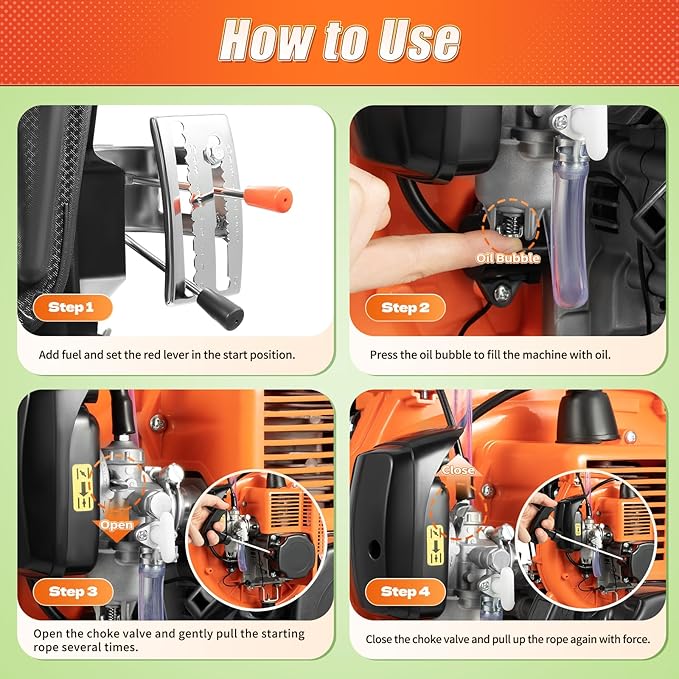 Backpack Sprayer 3.7gal Fogger Sprayer Garden Sprayer Agricultural Mist Duster Sprayer for Vegetable Sheds Orchards Garden Orange