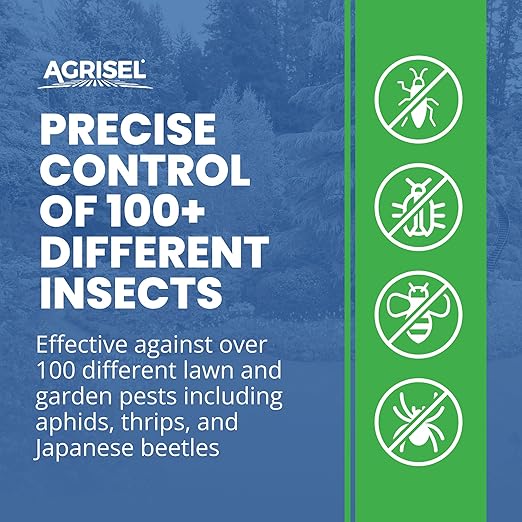 ImidaPro 4SC Insect Control Safe for Poultry &amp Greenhouses Insecticide Effective Against 100+ Insects Treats 1000 Sq Ft w/Just 3oz Includes 3-pack of Agrisel Protective Gloves 128 Ounce