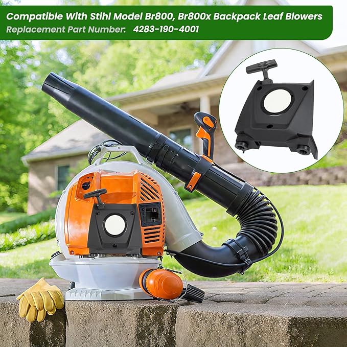 4283-190-4001 Recoil Pull Starter Compatible with Stihl BR800 BR800X Backpack Leaf Blower Pull Cord