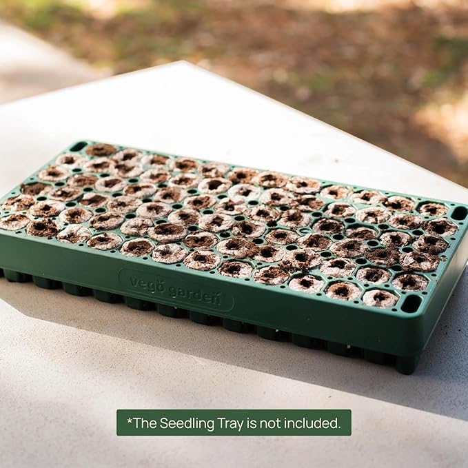 Vego garden 3-in-1 Plant &amp Pop Board Seedling Popper Tool 10 x 20 Works Perfectly with Stackable Seedling Trays