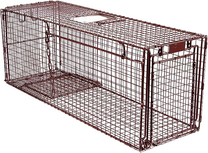 Tru Catch 30LTD Humane Live Animal Trap - Easy &amp Safe Catch &amp Release for Cats Rabbits &amp Other Small Animals - Durable Light Duty TNR - (30 L x 11 H x 9 W)