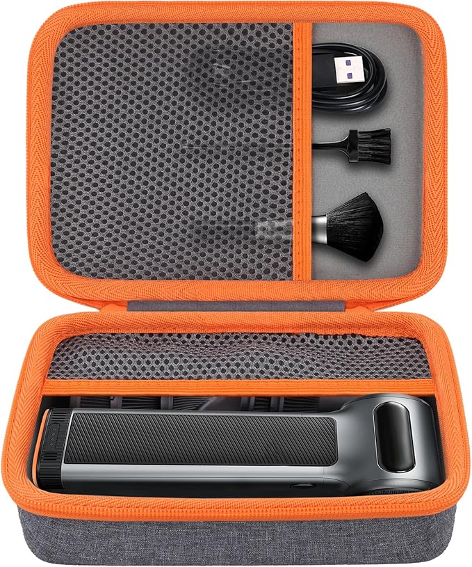 khanka Hard Storage Case for WOLFBOX MF200 Electric Air Duster Compatible with Wolfbox MF200 Air Compressor and Accessories Case Only